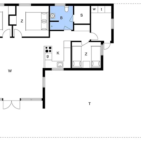 Bv188-blavand-vesterballevej-12 Casa de Férias *